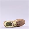 Victoria Smash Suede Gumsole Trainer - Beige Yellow